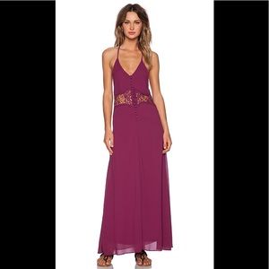 Toby Heart Ginger Mulberry Maxi Dress
